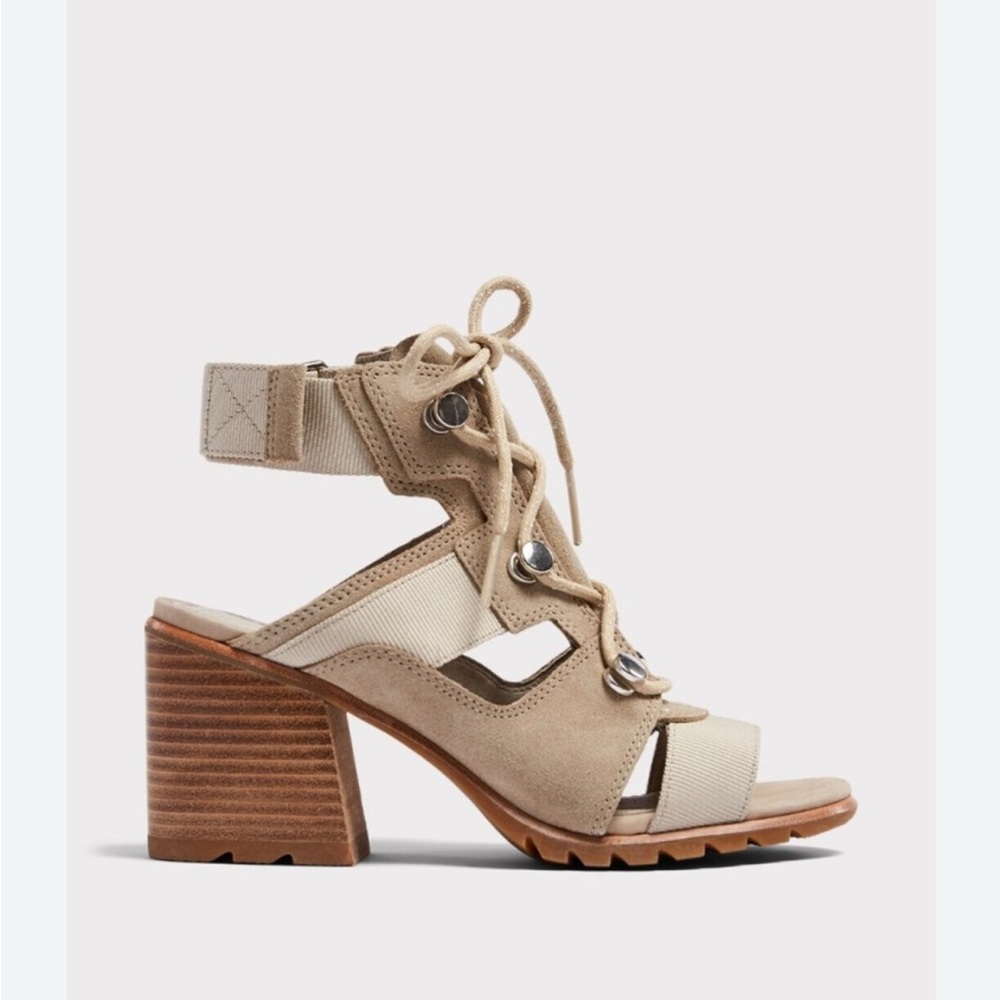 Sorel Women’s Nadia Strappy Lace Up Sandals Size 8 - Picture 4 of 15